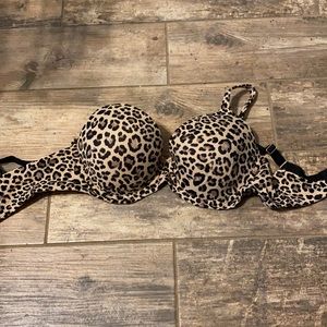 Leopard print bra